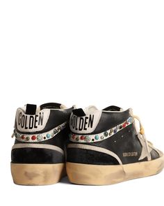 Find GOLDEN GOOSE DELUXE BRAND Mid Star Embellished Mid Top Sneakers on Editorialist. Golden Goose Women's Mid Star Embellished Mid Top Sneakers Scene Inspiration, Golden Family, Mid Top Sneakers, Golden Goose Deluxe Brand, Mid Top, Star Sneakers, Black Star, Golden Goose, Nappa Leather