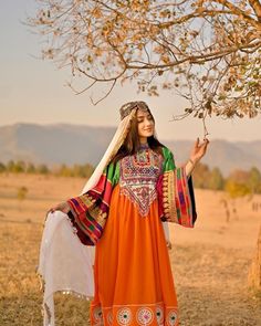 Rajasthan Dress, Kashmiri Outfits For Women, Afghan Aesthetic, Afghani Culture, Afghan Wedding Dress, Afghan Beauty, Kashmiri Suits, Stylish Dps, Traditional Dressing