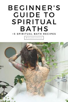 Spiritual baths have been used for centuries because their healing properties are transformative. These baths are powerful as they utilize different earth elements to encourage healing, rejuvenation, and empowerment. In this post, learn about the incredible benefits of a spiritual bath plus 5 easy recipes! Diy Spiritual Bath Recipes, Bath Add Ins, Salt Bath Benefits Spiritual, Healing Bath Ritual, Steam Bath Benefits, Zeniba's Cottage, Spiritual Shower Cleanse