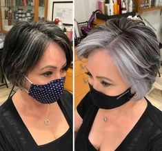 21 PERFECT HAIRSTYLES FOR WOMEN OVER 50 - valemoods Short Silver Hair, Grey Hair Styles For Women, Long Gray Hair