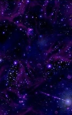 purple and blue stars in the night sky