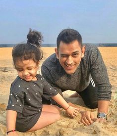 Dhoni with cute Ziva😊 Latest Cricket News, Cricket Teams