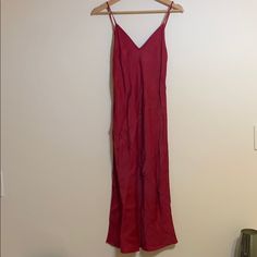 Women’s Slip Dress Saturday Sunday By Anthropologie Pretty Dark Pink/Red Color Never Worn But No Tags Size Xs Saturday Sunday, Anthropologie Dress, Anthropologie Dresses, Dark Pink, Dresses Xs, Pink Red, Red Color, Colorful Dresses, Anthropologie