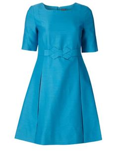 Orla Kiely - Silk and organza dress Dress 60s Style, Orla Kiely Dress, 60s Fashion Dresses, Organza Bow, 60s Style, Bow Belt, Organza Dress, Belt Dress, Orla Kiely