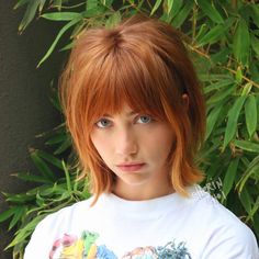 Haircuts For Redheads, Longer Bangs, African Wedding Hairstyles, Men Haircut Undercut, Longer Pixie Haircut, Kids Curly Hairstyles, Ginger Hair Color, Haircut And Color