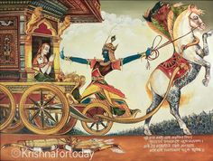 Bhagvat Geeta, Ravi Varma, Pichwai Painting, Indian Mythology, Spiritual Paintings, Sweet Lord, Pichwai Paintings, Sri Krishna, Krishna Ji