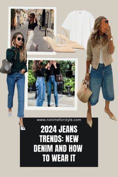 Fashion 2025, Wardrobe Checklist, Capsule Wardrobe Checklist, 2025 Fashion, Trendy Jeans, French Chic