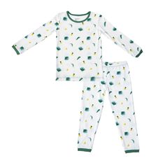 Our toddler pajama sets are breathable, super soft, and wildly comfy. Each set comes with a long-sleeved top and matching pants made with luxurious, eco-friendly viscose from bamboo fabric for all-over comfort without the negative environmental impact. Wash before first use Machine wash cold, gentle cycle Tumble dry low Iron low if desired Do not bleach 95% Viscose from bamboo, 5% Spandex No tag for extra comfort Watermelon Whale, Diaper Caddy, Toddler Pajamas, Baby Bouncer, Heatless Hairstyles, Holiday Bag, Pajama Pant, Matching Pants, Hooded Towel