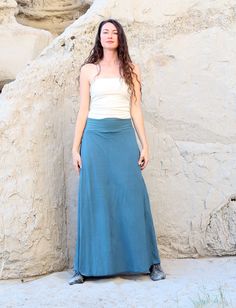 Shape – The Georgia has 2 flowy pieces of fabric in front and back with slits on the side that allow under pants to peek through, creating a layered silhouette attached at waistband. The pants have a straight-cut for a relaxed yet tailored fit. Size – Order based on your HIP measurement Fabric Shown – Light Hemp/Organic Cotton Knit Color Shown – Seafoam Gaia Conceptions, Above Elbow, Fabric Bolts, Organic Fabrics, Elbow Sleeve, Clothing Hacks, Clothing Care, Cotton Knit, Straight Cut