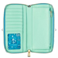 Mickey Mouse And Friends ''Play In The Park'' Loungefly Wallet Blue Bags With Rfid Blocking For Daily Use, Blue Wallet With Removable Pouch For Personal Use, Blue Travel Wallets With Card Slots, Disney Coach Wallet, Disney Bambi Wallet, Loungefly Wallet, Disney Blue Travel Wallets, Disney Wallets For Women, Lounge Fly Disney Wallet