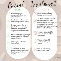 How Often Should You Get Facials, Esthetician Dos And Donts, After Care For Facials, Skin Care Business Plan, Why You Should Get Facials, Steps To A Facial, Facial Supplies List