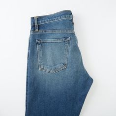 American-made denim, hand-washed for softness and with a hint of stretch Mens Denim Short, American Made, Stretch Denim, Levi Jeans, Denim Jeans, Denim Shorts, Pants, Trousers