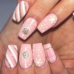 Super Cute And Stylish Ships In 5-10 Business Days Nail Shapes Square, Glitter Rosa, Manicure Diy, Faded Hair, Short Square Nails, Coffin Shape Nails, Christmas Nail Art, Cute Nail Designs