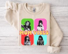 90's Mom Vibes Vintage Funny Mom Shirt, Retro Funny Mom Shirt, Mom Life Shirt, Trendy Funny Graphic Tee, Mother's Day Gift, Cool Mom Gifts Hello Everyone! Welcome to NewTeeApparel. We are thrilled to have you here at our shop. At NewTeeApparel, you will find an extensive array of affordable, top-quality personalized designs and one-of-a-kind creations perfect for surprising your friends, family, coworkers, and loved ones. Our prints are meticulously crafted using the latest cutting-edge material Mom Vibes, Funny Mom Shirt, Retro Funny, Cool Mom, Mom Life Shirt, Retro Humor, Funny Mom Shirts, Funny Graphic Tees, Funny Mom