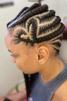 Beyonce Lemonade Braids, Best Lemonade, Lemonade Braids, Cornrow, Goddess Braids, Braids Hairstyles, French Braid, Heart Design