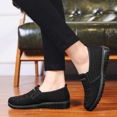 Telma Women's Lightweight Casual Slip-On Shoes| Ultrasellershoes.com – Ultra Seller Shoes Comfortable Black Slip-on Flats, Casual Slip-on Flats With Rubber Sole, Casual Black Slip-ons With Flat Heel, Black Comfortable Casual Flats, Comfortable Black Casual Flats, Comfortable Casual Black Flats, Casual Black Comfortable Flats, Comfortable Casual Loafers With Flat Heel, Casual Comfortable Loafers With Flat Heel