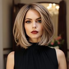 72 Chic and Charismatic Medium Length Hairstyles For 2023 Framing Hairstyles, Bob Haircut Medium