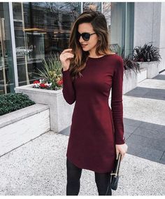 Amazing Dresses, Pinterest Outfits, Black Tights, Work Attire, Office Outfits, Fall Winter Outfits