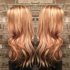 Strawberry golden blonde by Misty Callaway at Cheveux salon in Hendersonville , TN #redkencolor Hair Extensions Blonde, Golden Blonde Hair Color, Hair Color Blonde Highlights, Strawberry Blonde Hair Color, Color Rubio, Strawberry Hair, Copper Blonde, Golden Blonde Hair, Strawberry Blonde Hair