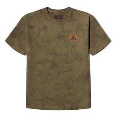 Top Seller for Travis Scott Cactus Jack x Air Jordan Tee Medium Olive (CN3433-222) Size S-2XL, Men's Clothing Casual Brown T-shirt For Outdoor, Brown Casual Tops For Outdoor, Casual Brown Tops For Outdoors, Casual Brown Tops For Outdoor, Brown Urban Crew Neck Top, Brown Crew Neck Urban Top, Urban Brown Crew Neck Top, Casual Khaki T-shirt For Outdoor, Green Urban Outdoor Tops