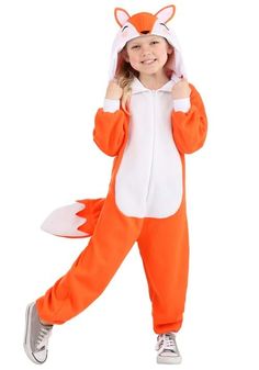 Cozy Fox Toddler Costume Animal Costumes For Boys, Fox Costume For Kids, Fox Onesie, Karate Kid Costume, Costumes For Boys, Ace Ventura Costume, Kiss Costume, Troll Costume, Movie Halloween Costumes