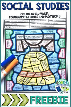 the social studies poster for students to use