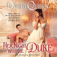 the cover of her night with the duke