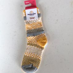 Nwt Proudly Crafted With Care In Usa From Recycled Fibers At A Family Owned Mill Be Corp. Certified Sustainably Sourced Ethically Made With Zero Waste Made With Recover Text Yarns Care Machine Wash Dry On Cool Soulmate Socks, Miss Match, Zero Waste, Soulmate, A Family, Recycling, Socks, 10 Things, Christmas