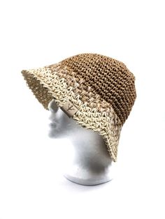 Colors: Natural Winter Vacation Bucket Hat With Short Brim, Tan Brimmed Summer Hats, Beige Bucket Hat Crochet One Size, Beige Brimmed Hat, Beige One Size Bucket Hat, Sun Hat, Hat Sizes, Sun Hats, Timeless Elegance