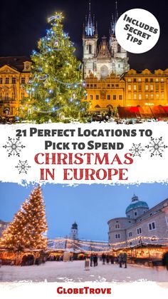 Christmas in Europe Euro Vacation, Christmas Trips, Best Christmas Destinations, Bucket List Europe, Goals List