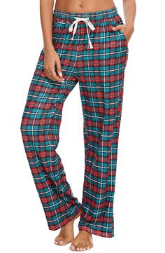 PRICES MAY VARY. Material: Women pajama pants made from a soft fabric that is both comfortable and stylish, great for all year use and easy to care for Fit: The elastic waistband provides a snug fit without being too tight, and the drawstring allows for a comfortable and customizable fit Pockets: Long women's pajama bottoms suitable for wearing all year round, two pockets are roomy enough to hold your phones and keys Versatile: These soft pajamas pants are lightweight and stretchy for sleepwear Pajama Pants Plaid, Womens Pajama Pants, Soft Pajama Pants, Stylish Pajamas, Christmas Pajama Pants, Pajama Bottoms Womens, Pajamas Pants, Pj Bottoms, Lounge Pants Womens