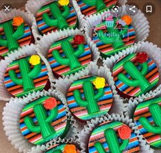 cupcakes decorated like the letters happy birthday