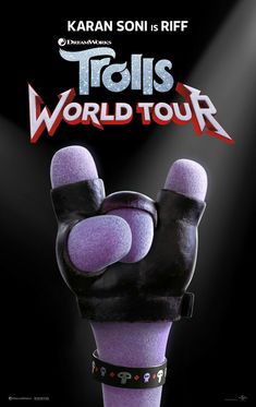 a poster for the movie's upcoming show, totalis world tour with an image of