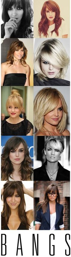 Découvrez ces 30 Belles Coupes Courtes Avec Frange : Magnifique | Coiffure simple et facile Hair For Square Face, Bold Bangs, Square Face, Ombré Hair, Hair Affair, Nicole Richie, Good Hair Day