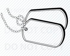 a black and white line drawing of a backpack with a chain attached to the back