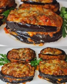 eggplant stuffed with cheese and tomato sauce