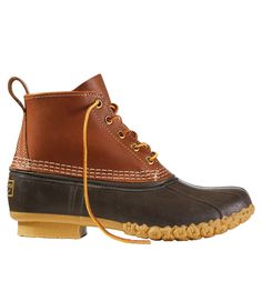 Women’s Bean Boots, 6" | L.L.Bean Boots at L.L.Bean Tan Brown Shoes, Ll Bean Duck Boots, Womens Duck Boots, Unique Fits, Rubber Boot, Casual Running Shoes, Shoe Inspo, Bean Boots, Snow Boots Women