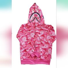 Unisex Multicolor Shark Camouflage Digital Print Sweatshirts Hooded Hip-Hop Top Galaxy Pattern Men/Women Hoodie Sweatshirt 95% Polyester, 5% Spandex Care Instructions Machine Wash Origin Imported Closure Type Elasticity About This Item 95% Polyester, 5% Spandex Imported Elasticity Closure Machine Wash Pink Long Sleeve Hoodie For Outdoor, Camouflage Hoodie Sweatshirt With Adjustable Hood, Pink Long Sleeve Sweatshirt For Outdoor, Camouflage Cotton Hooded Tops, Outdoor Pink Hoodie With Double-lined Hood, Pink Cotton Hoodie For Outdoor, Casual Camouflage Hooded Jacket, Casual Pink Sweatshirt For Outdoor, Camouflage Long Sleeve Sweatshirt With Adjustable Hood