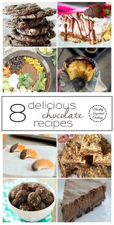 eight delicious chocolate desserts that are easy to make