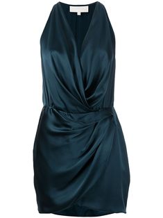 Silk Blue Dress, Gorgeous Images, Tank Dresses, Blue Silk Dress, Michelle Mason, Prussian Blue, Satin Mini Dress, Dressy Outfits, Blue Silk