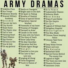 an army poster with the names of soldiers