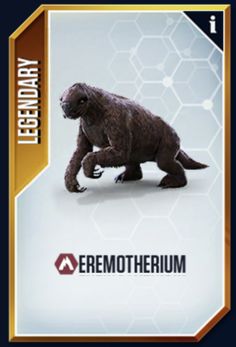 Eremotherium Rusconi. Post Apocalyptic Oc, Game Dino, Ground Sloth, Cosplay Armor