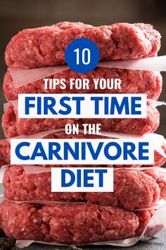 10 Tips for Your First Time on the Carnivore Diet - The Hobson Homestead