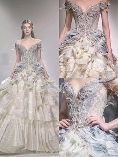 Fashion Fails, Runway Fashion Couture, Fantasy Dresses, Prom Dress Inspiration, Fairytale Dress, Gala Dresses, Fantasy Dress, Glam Dresses