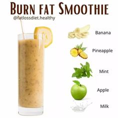 an image of a smoothie with ingredients to make it look like a smoothie