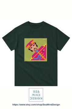 a t - shirt with an image of a person on it