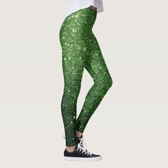 cool cute irish green glitter pattern leggings #leggings #pants #leggings #for #girls #leggings Glitter Tights, Sparkly Fashion, Glitter Leggings, Unicorn Leggings, Glitter Pattern, Glitter Fashion, Pattern Leggings, Cute Leggings, Green Leggings