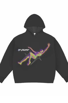 Falling Human Cyber Futuristic Y2K Hoodie Unisex Hoodie Design Y2k, Y2k Hoodie Png, Futuristic Hoodie Design, Hoodie Designs Y2k, Y2k Hoodie Design, Black Hoodie Aesthetic, Futuristic Hoodie, Aesthetic Hoodie Design, Y2k Brands