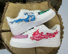 Painted Air Force 1, Painted Sneakers, Diy Clothes And Shoes, Custom Air Force 1