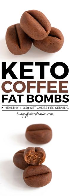 Easy Chocolatey Coffee Keto Fat Bombs. These are perfect Keto Dessert or Keto Snack for all the coffee lovers using just 5 ingredients. Coffee Keto, Lemon Bar, Desserts Keto, Postre Keto, Fat Bomb, Keto Coffee, Starting Keto Diet, Recipes Snacks, Keto Snack